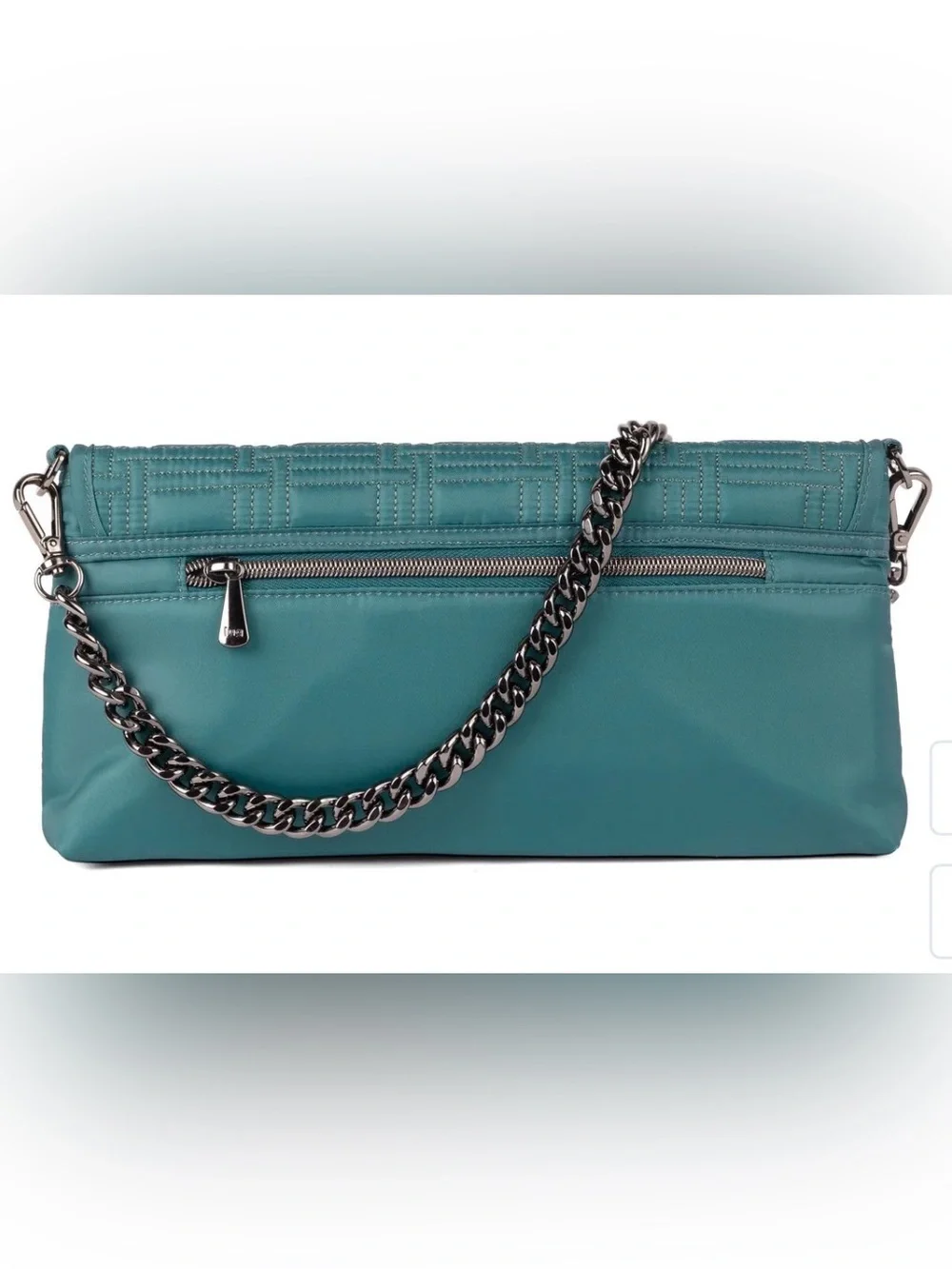 Lug Strut Shoulder Bag NWT Lagoon Teal W/Chain Strap